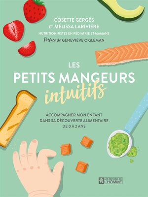 cover image of Les petits mangeurs intuitifs